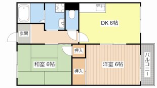 メゾンアーマの物件間取画像